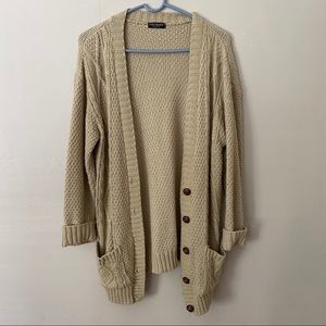 Cozy knit cardigan